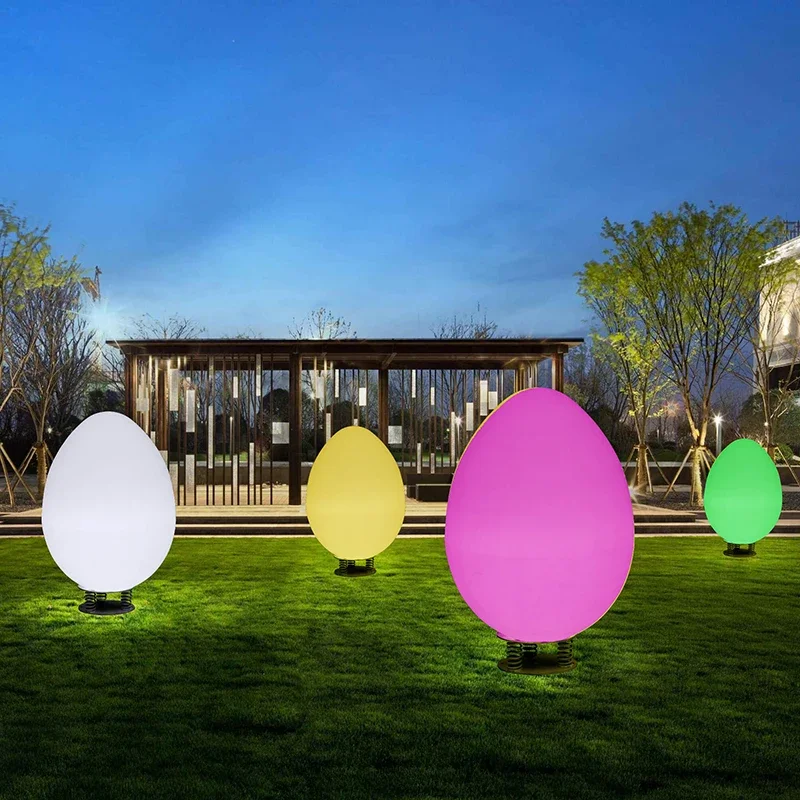 

Luminous tumbler egg light pat color-changing light device Internet celebrity warm-up interactive props Square outdoor