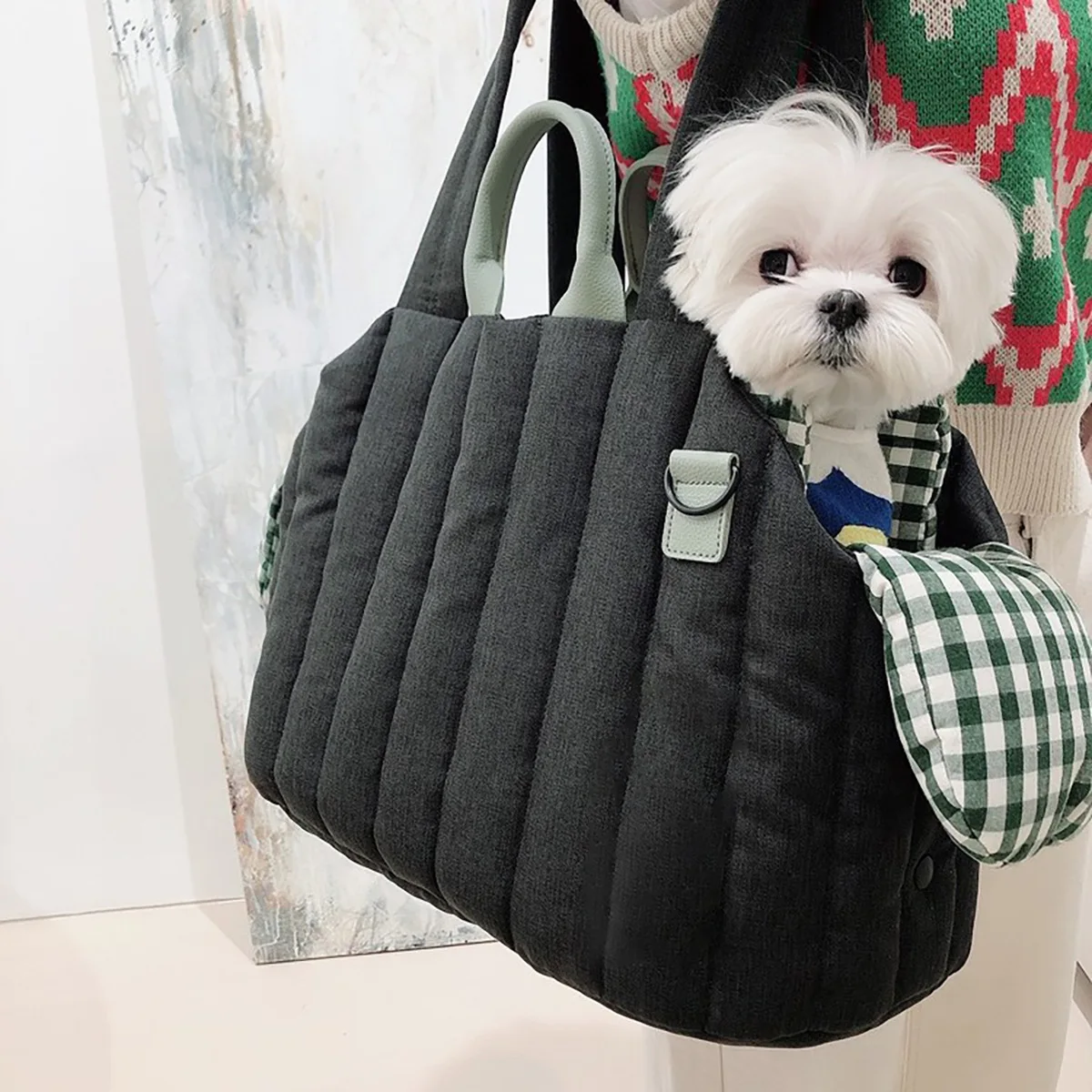 Dog Carrier Handbag Luxury Car Seat Pet Travel Bed For Small Dogs Cat Portable Puppy Carrier Tote Safety Pet Supplies