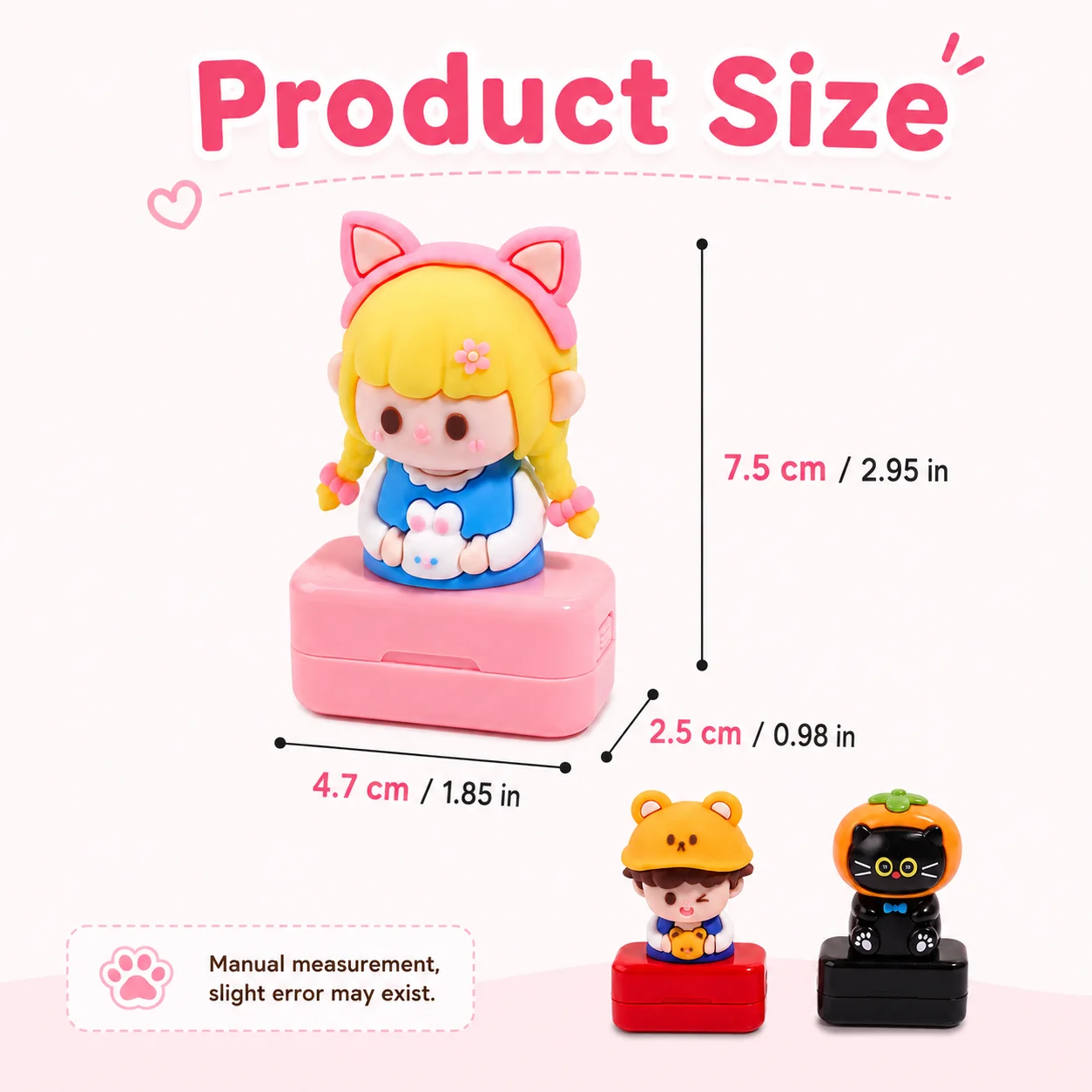 Custom Name Stamp Personalized Text Seal For Clothing Label Kindergarten Waterproof Ink Reusable Customized Signature Stamp