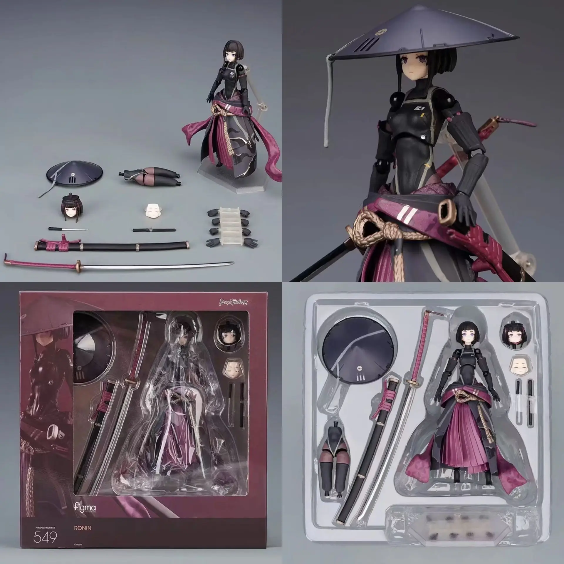 

549 Ronin Mecha Girl Deluxe Version Articulated Action Figure With Interchangeable Parts Collectible Anime Mol De