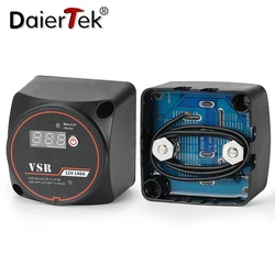DaierTek Smart Dual Battery Smart Isolator 12V 140A Digital Voltage Sensitive Relay VSR Split Charge For Camper Car RV
