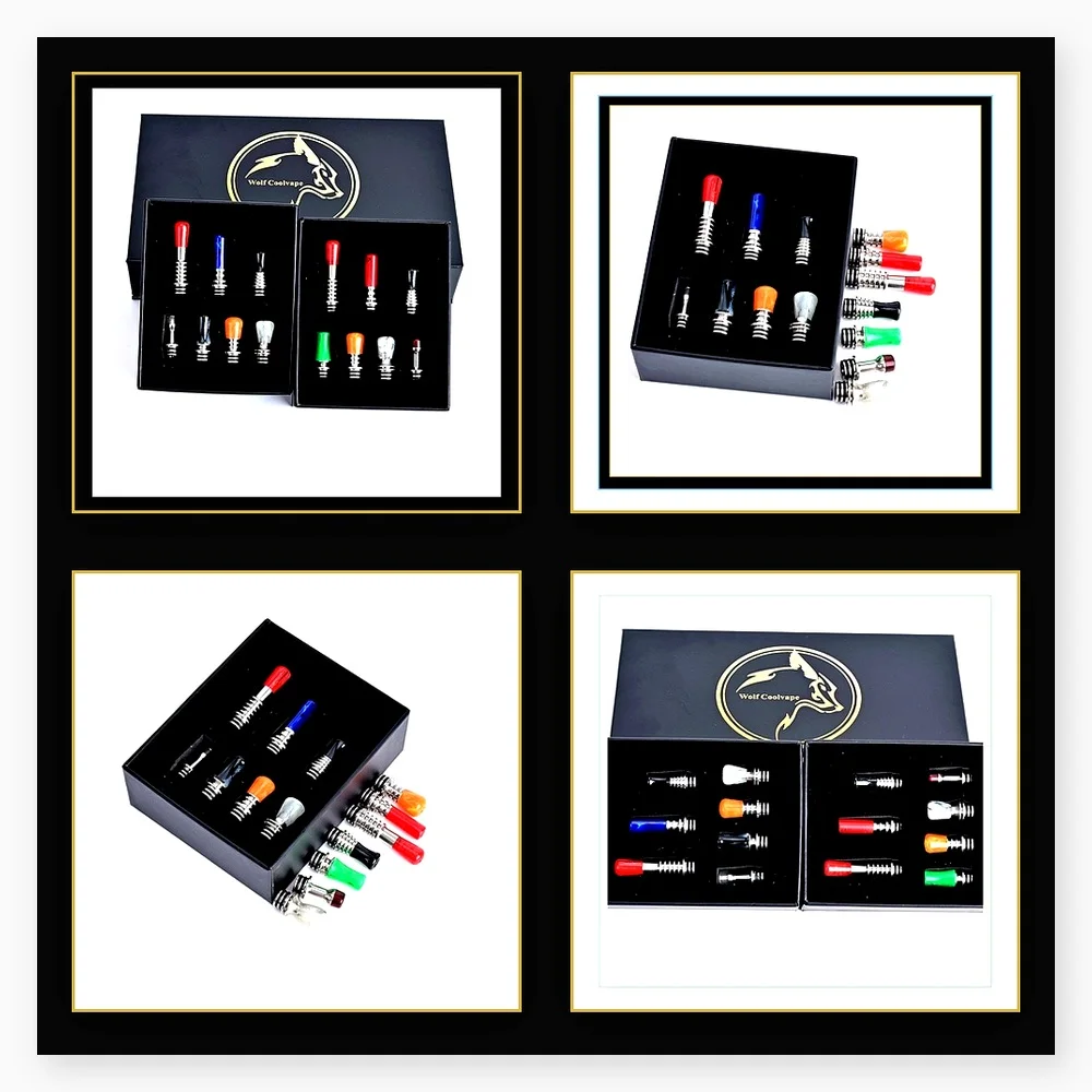 510 MTL Drip Tips for Vape Tanks - Compatible with RTA, RDA, RDTA Atomizers for Enhanced Flavor and Performance