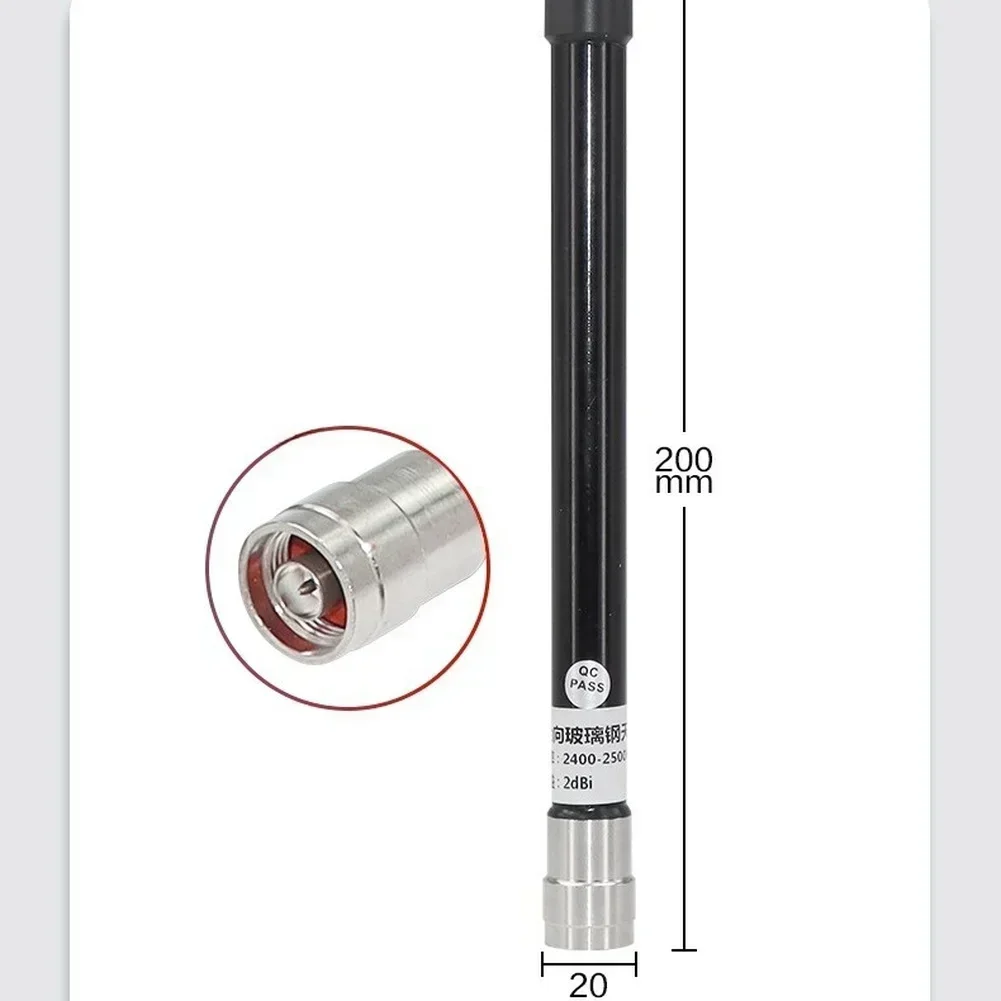 

Fiberglass Antenna Outdoor Waterproof Wireless Signal Booster For AP Base Waterproof For Direct Connection Adapter Compatibility