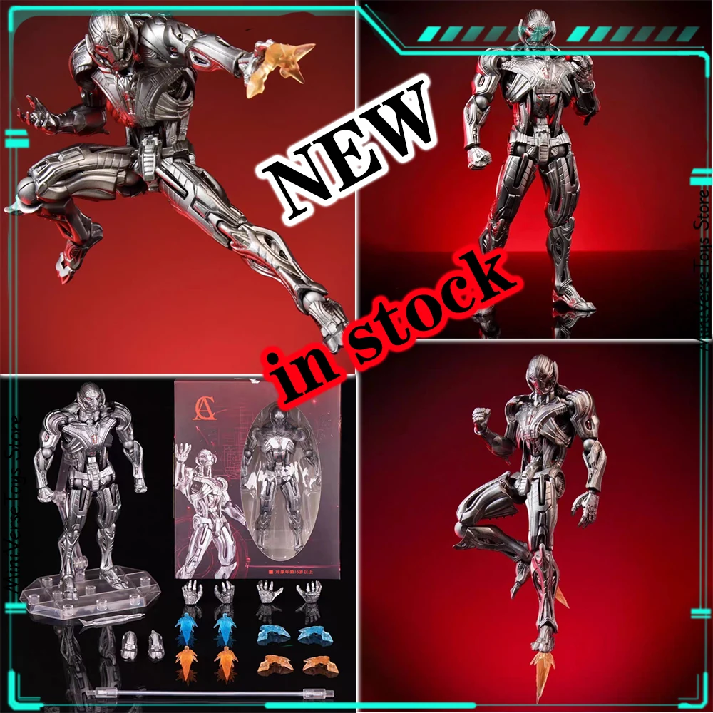 

AC Toys In Stock Ultron Figure Kaiyodo Amazing Yamaguchi Avengers Anime Action Figures Figurine Collection Model Kids Toys Gifts