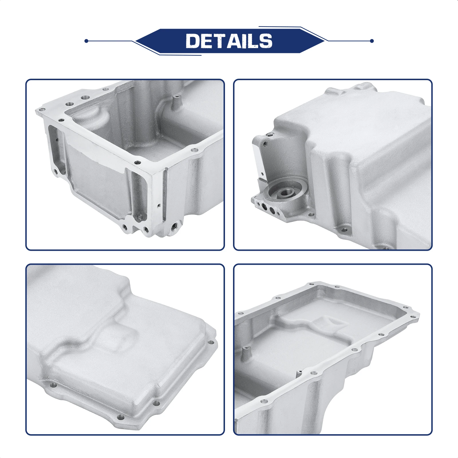 LS Engine Swap Retro-fit Oil Pan Kit For LS1 LS2 LS3 LS6 4.8L 5.3L 6.0L 6.2L For Chevy/Camaro/Firebird/Nova/Apollo/Ventura/Omega