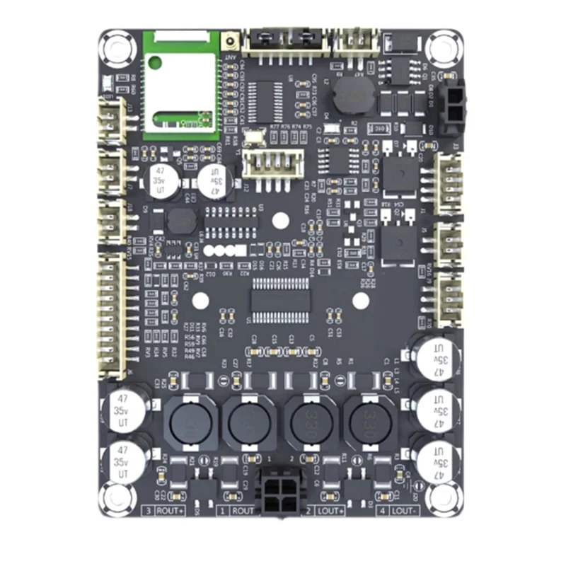 

N01R-30W Усилитель мощности звука класса D X2 со встроенной обработкой сигнала DSP через плату Bluetooth 5.0