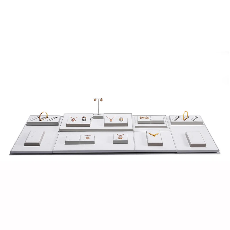 Jewelry display props, including rings, necklaces, bracelets, earrings and accessory display stand, counter jewelry display rack