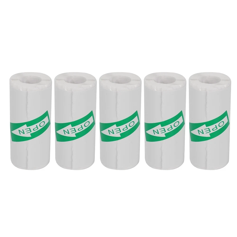 Mini Portable Thermal Printer Paper Sticker 5/10 Rolls Printer Paper Can Print Self-Adhesive Thermal Paper Rolls To Print Photos