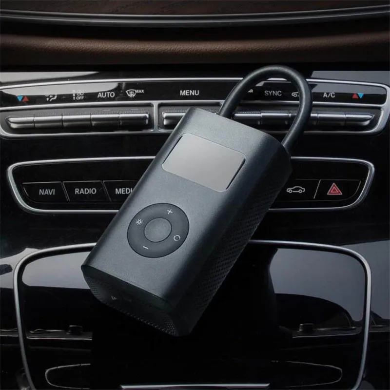 Портативный Электрический воздушный компрессор Xiaomi Mijia, умный цифровой датчик шин Mi, надувной насос 1S, опционально для автомобиля