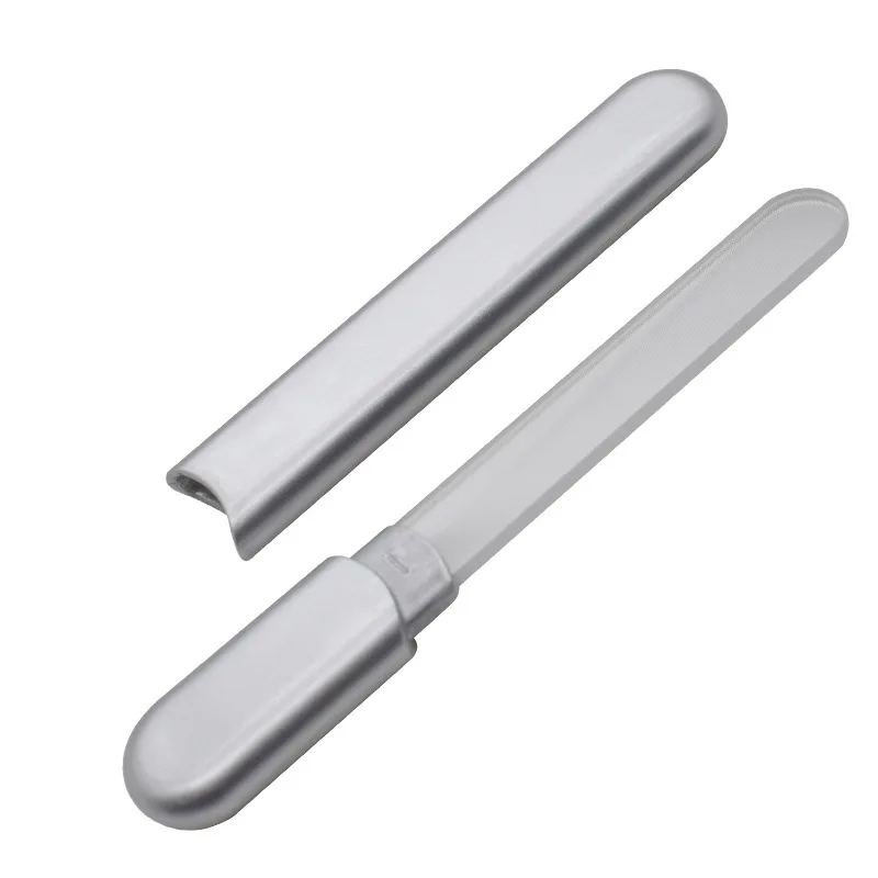 

Nanoglass Nail File Handle Comfortable Grip Crystal Fingernail File Long Lasting Nail Polishing Tool Manicure Pedicure