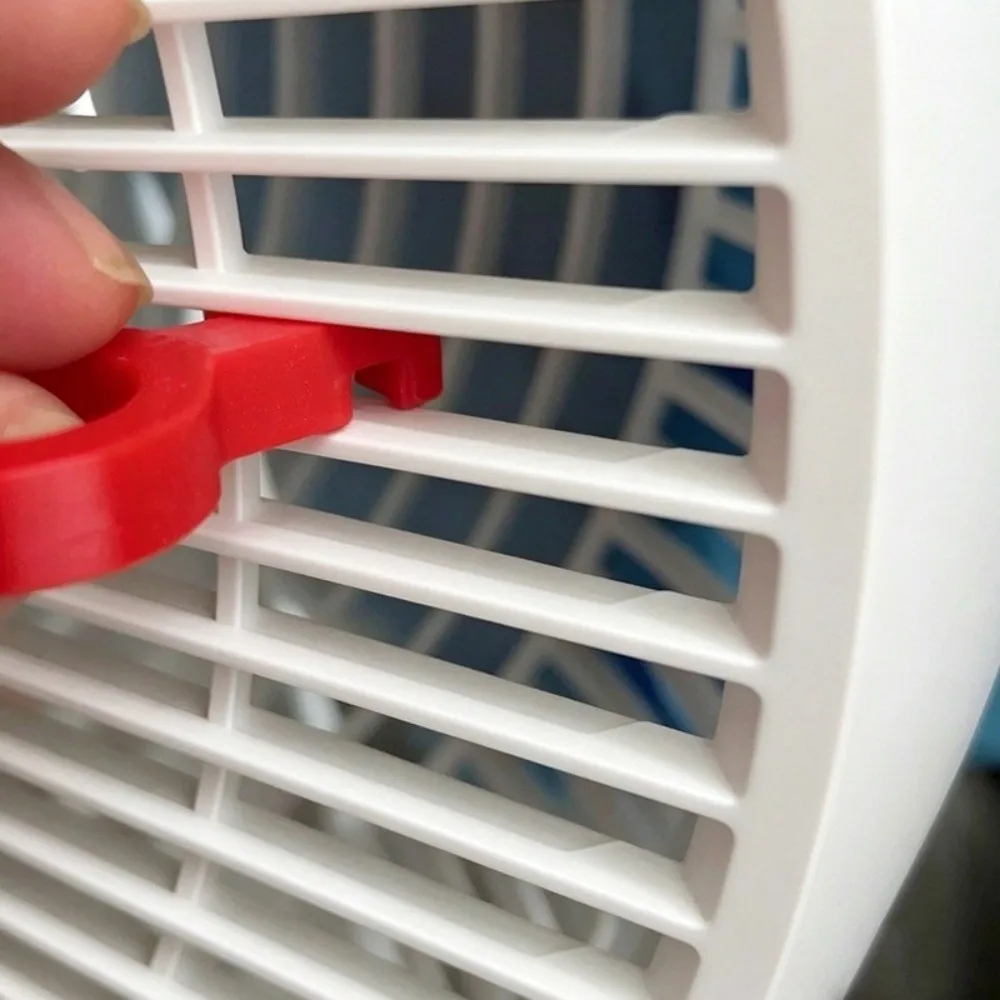5Pcs Plastic Fan Ice Pack Clip Air Cooling Firm Grip Ice Box Holder Clip Compact Wear Resistant Fan Cooling Clamp Household