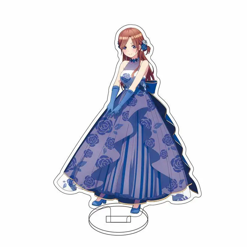 16CM Anime Acrylic Stand The Quintessential Quintuplets Nakano Itsuki Nakano Yotsuba Nakano Ichika Cos Figure Ornaments Gifts - view 3