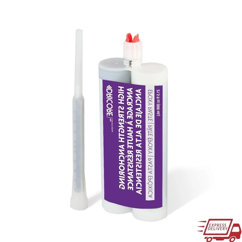 

Высокопрочная эпоксидная паста для ремонта бетона, быстроотверждаемый анкерный клей, трещины, стены, пола, основы