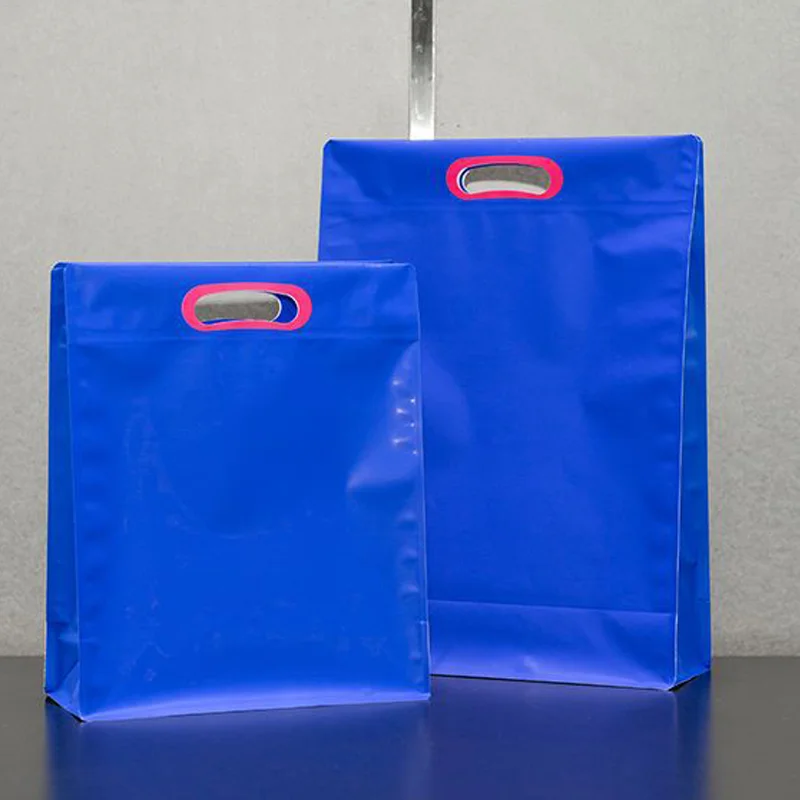 20 high-end solid color clothing store handbags company event packaging bags gift packaging bags can be customized with logo