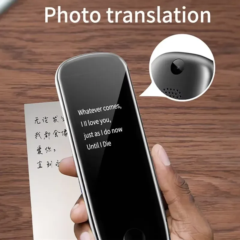 2026 Voice Photo Translator Pen Multi Real-Time Language 112 Support Offline 55 Online Scan Translation Business Travel