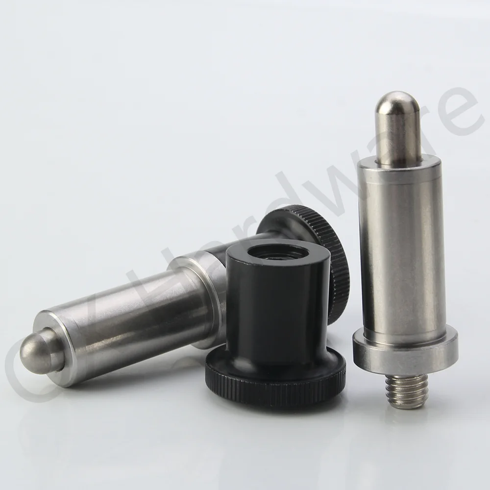 M3/M5/M6/M8 Filettatura fine QX245 Stantuffo in metallo Stantuffo retrattile Stantuffo per indicizzazione in acciaio inossidabile/acciaio inossidabile