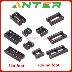 10PCS IC Sockets DIP6 DIP8 DIP14 DIP16 DIP18 DIP20 DIP28 DIP40 pins Connector DIP Socket 6 8 14 16 18 20 24 28 40Pin