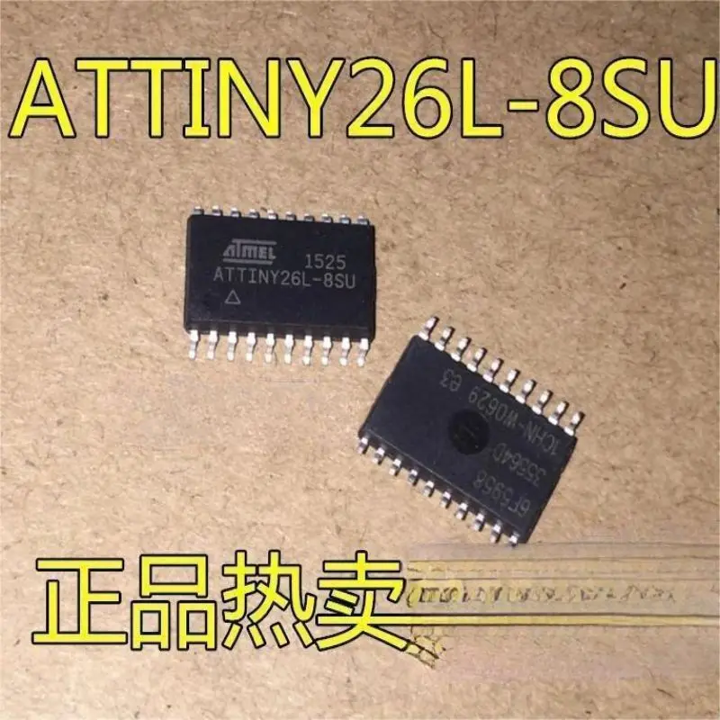 

10PCS SMT ATTINY26L ATTINY26L-8SU AVR microcontroller chip SOP20 can be directly photographed