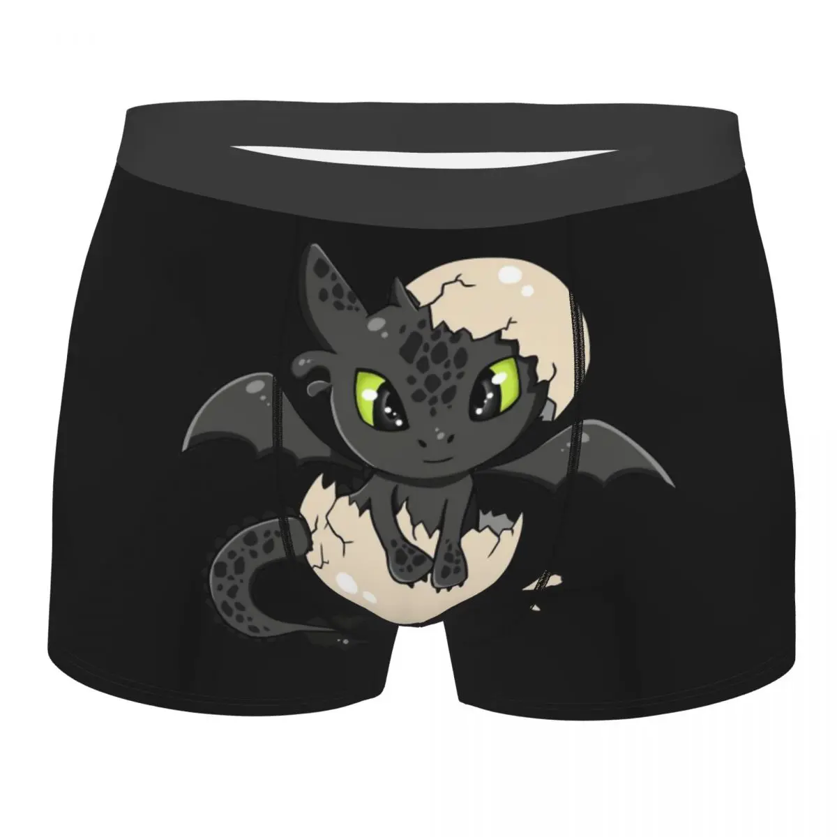 

Men's HTTYD Dragonborn Ov6 Toothless Boxer Shorts Panties Breathable Underwear Male Novelty Underpants