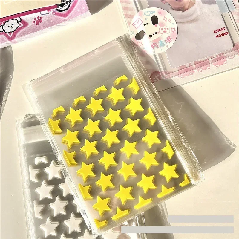 50Pcs Korea Clear Kpop Photo Card Sleeve Transparent Anti-scratch Stars Protector Bag For Game  FootBall idol Card Holder