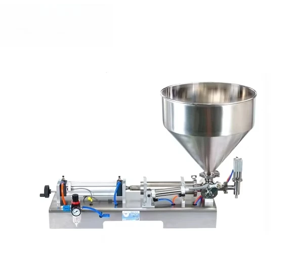Small Businesses Semi Automatic Liquid Machine for Cosmetic Tomato Paste Shampoo Oil Vial Stainless Steel 304/316 High