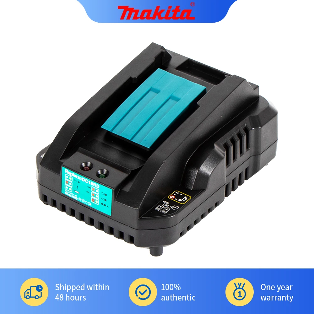 

18V Battery Charger For Makita BL1415 BL1815 BL1830 BL1850 Power Tool Battery 4A Charging Current Hight Quality Fast Charger