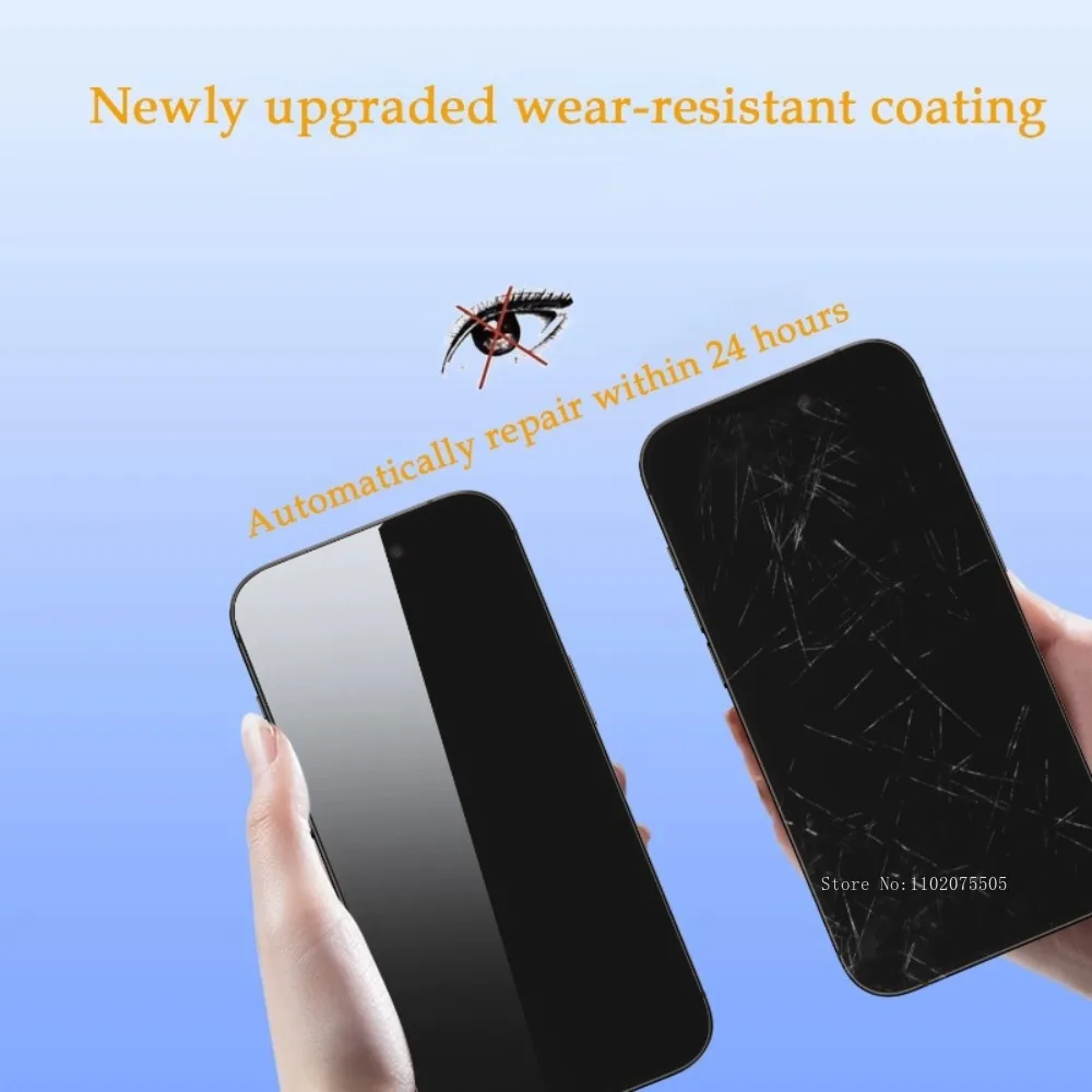 5Pcs Full Cover Privacy Hydrogel Film for IPhone 17 16 15 14 Pro Max 15 14 Plus Screen Protector for iPhone 11 12 13 Pro X XR XS view 4