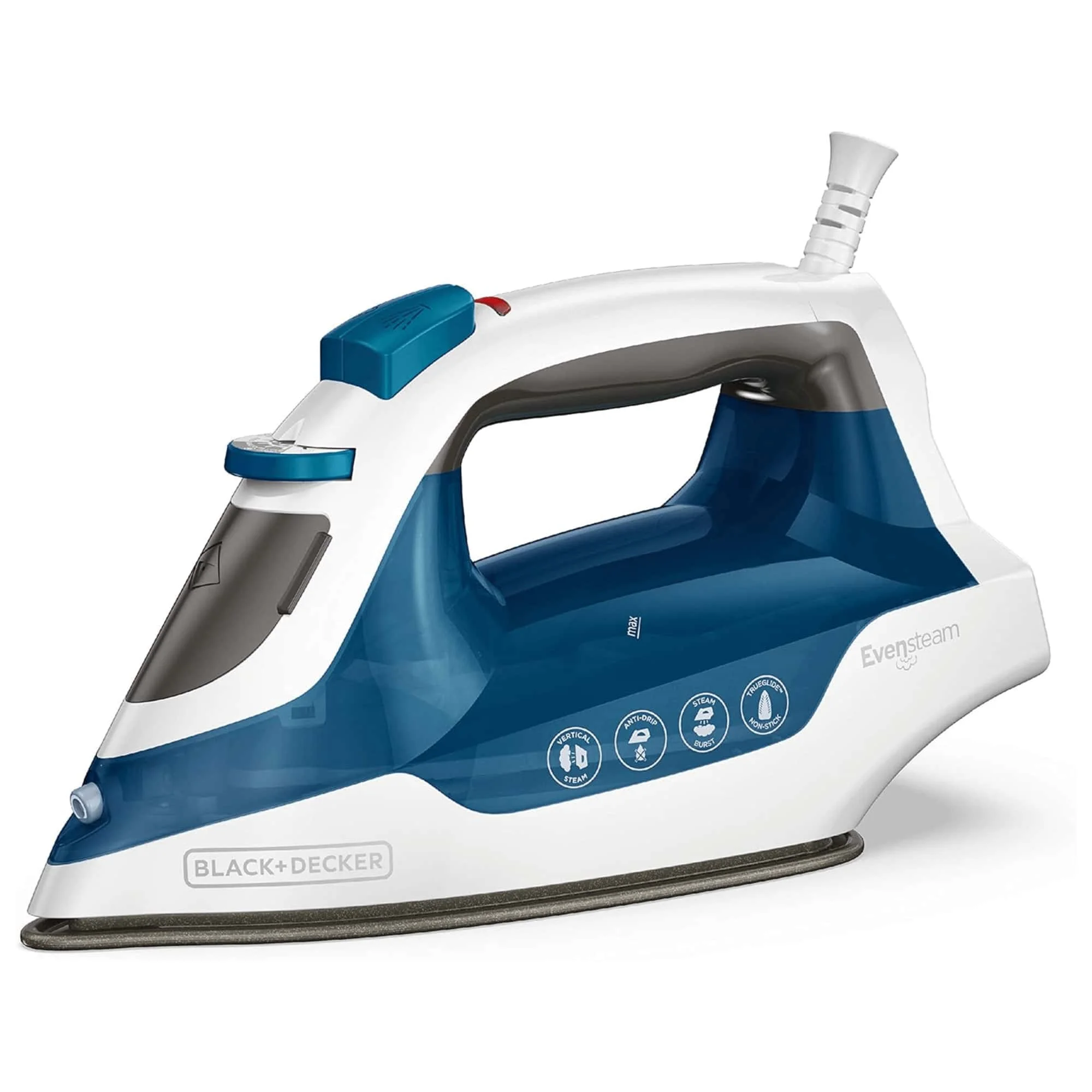 

Утюг Decker Easy Steam TrueGlide SmartSteam Compact с антипригарным покрытием