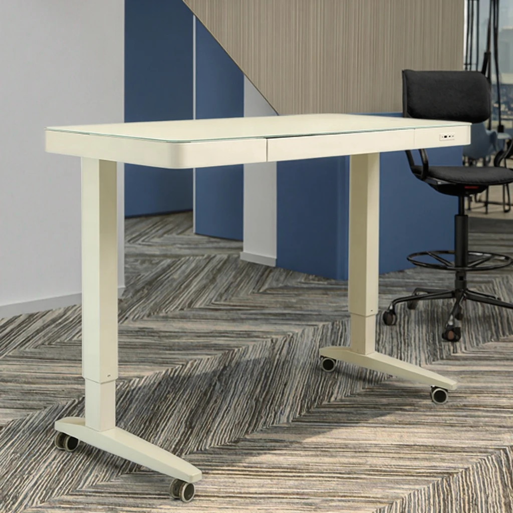 

Ergonomic Modern Home Office Furniture Electric Standing Desk Wireless Charging Easy Assembly Height Adjustable Modern