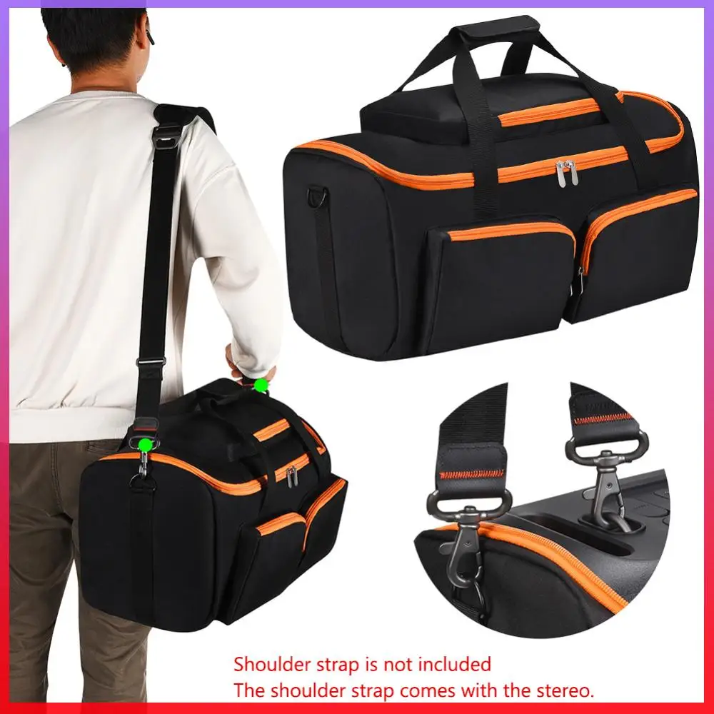 

Чехол для переноски колонок большой емкости, портативный защитный кейс с несколькими отделениями, мягкие сумки для хранения для JBL PartyBox On-The-Go Essential