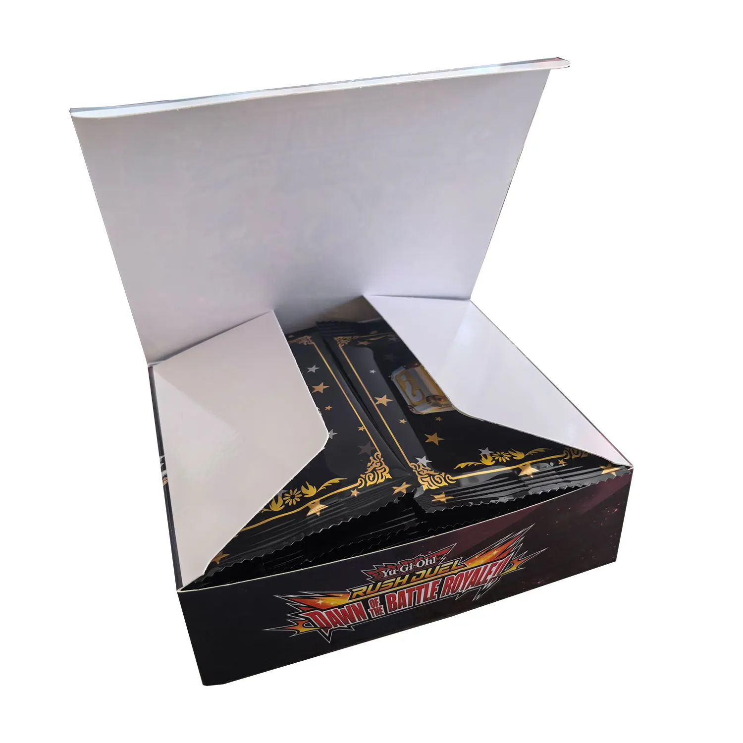 V1 Yu-Gi-Oh! Rush Duel English DIY Proxy Cards Blind Box 144PCS Random Game Cards With Blue Eyes White Dragon Dark Magician Gir