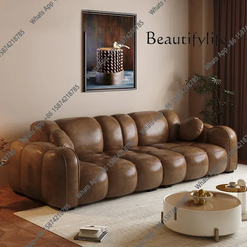 

J Modern Minimalist Living Room Sofas Cloud Nordic Floor Leather Sofas Lounge Relaxing Filling Tumbonas Playa Trendy Furniture