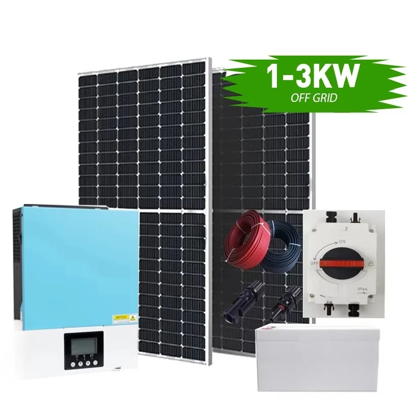 1kw to 10kw Off-Grid Solar Power Systems Silicon Panels & MPPT Controller for Power Banks and Stations