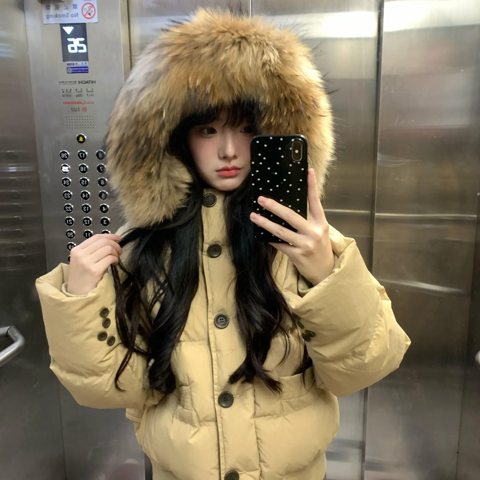 

Новая женская утепленная куртка-парка из чистого хлопка в корейском стиле, повседневная уличная одежда, однотонный воротник, классический крой, цвет зеленый