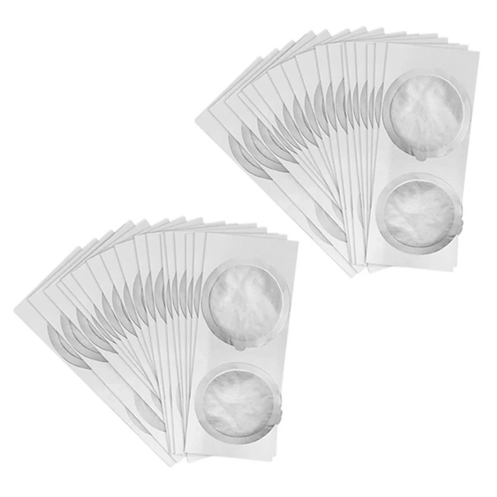 ABVJ-200PCS 62MM Disposable Coffee Capsule Seals Foils Cream Foam Coffee Filter Lid Sticker For Nespresso Vertuo