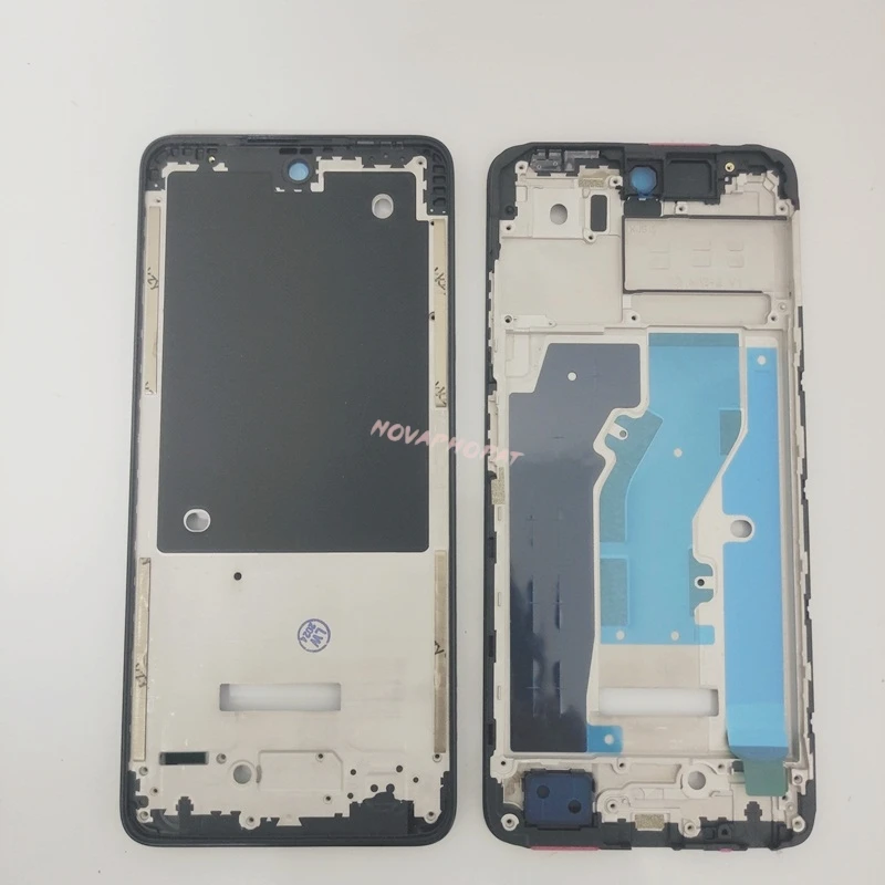 LCD Frame Front Middle Housing Cover Chassis Bezel For Tecno Spark 20 KJ5 Front Cover Case