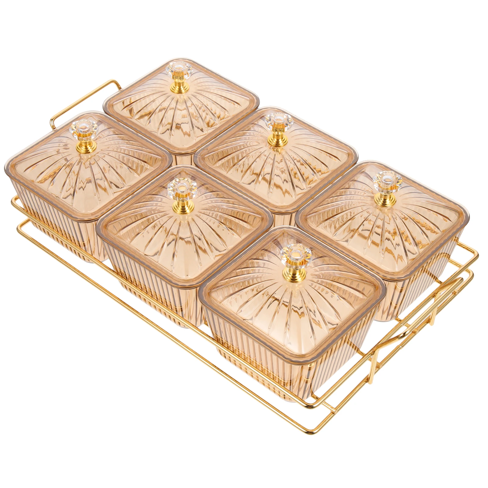 

1 Set Snack Dessert Plate Nuts Dish Condiments Tray Storage Bowl Kitchen Food Container Serving Dish For Home Party Decorative