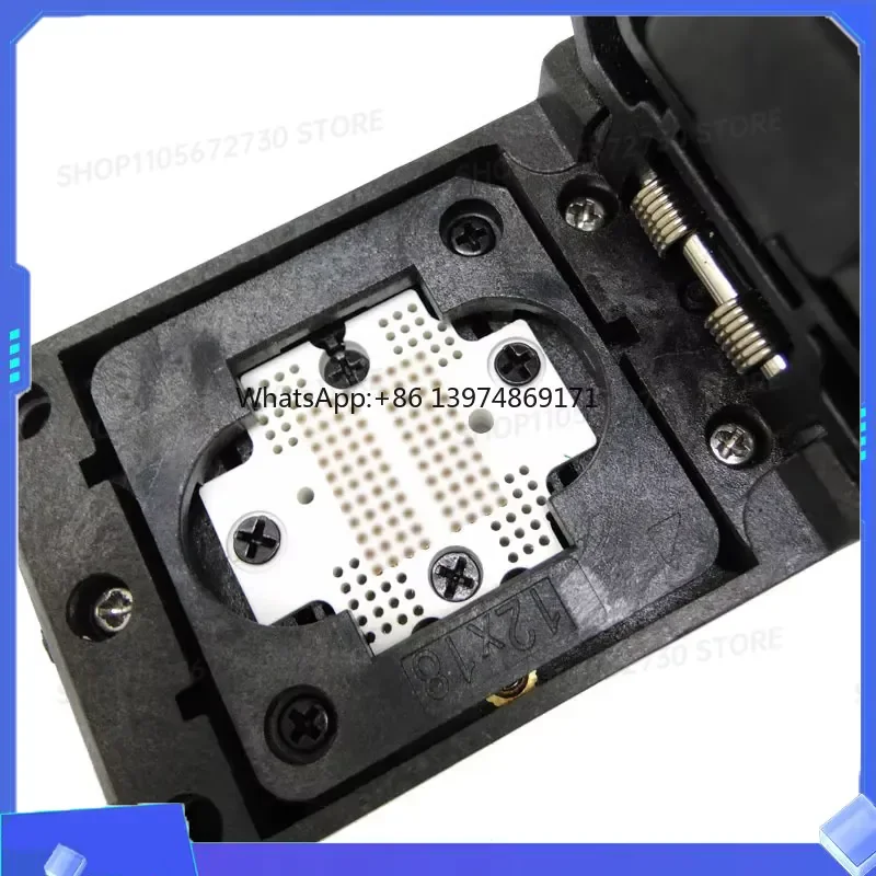for Flip Probe BGA152 BGA132 Test Socket DIP48 Adapter FLASH Chip Burning Socket IC Chip Test Programming Socket