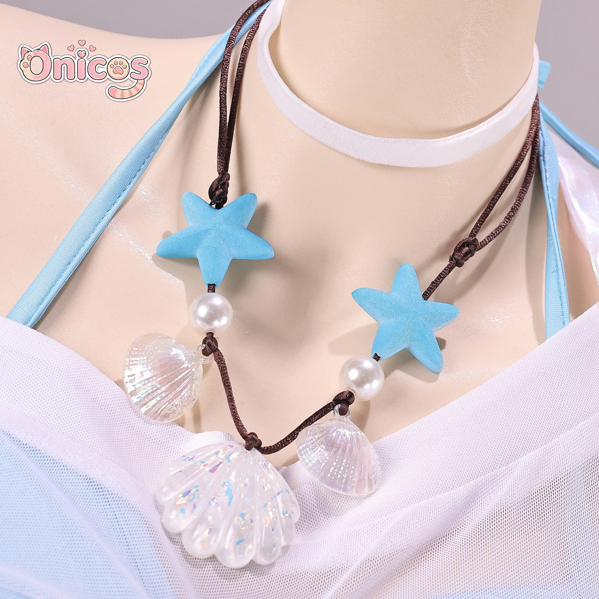 Wuthering Waves Lynne · Mint Candy‌‌ Full Set Summer Swimsuit Outfit Game Cosplay Costume For Carnival Beach Party Onicos view 5