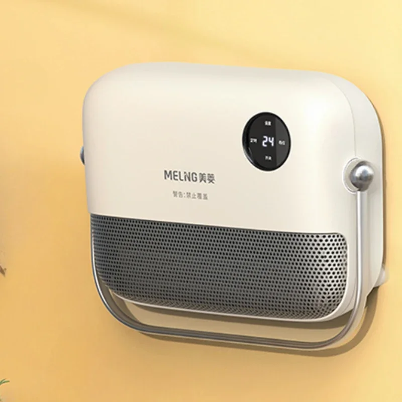 พัดลมไฟฟ้าแขวนผนังแบบไม่เจาะติดผนังเพื่อความปลอดภัยในห้องน้ำและประหยัดพลังงาน