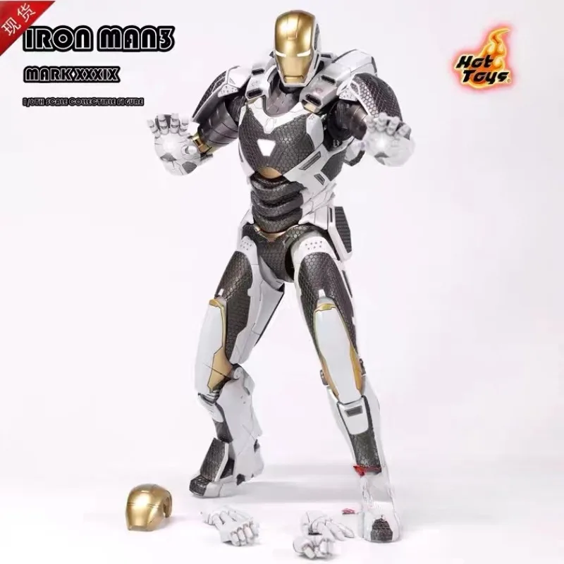 Original Hottoys MMS214 1/6 scale Iron Man 3 Gemini MK39 Starboost alloy Action Figure Hobby Collectible Model Toy Figures gifts