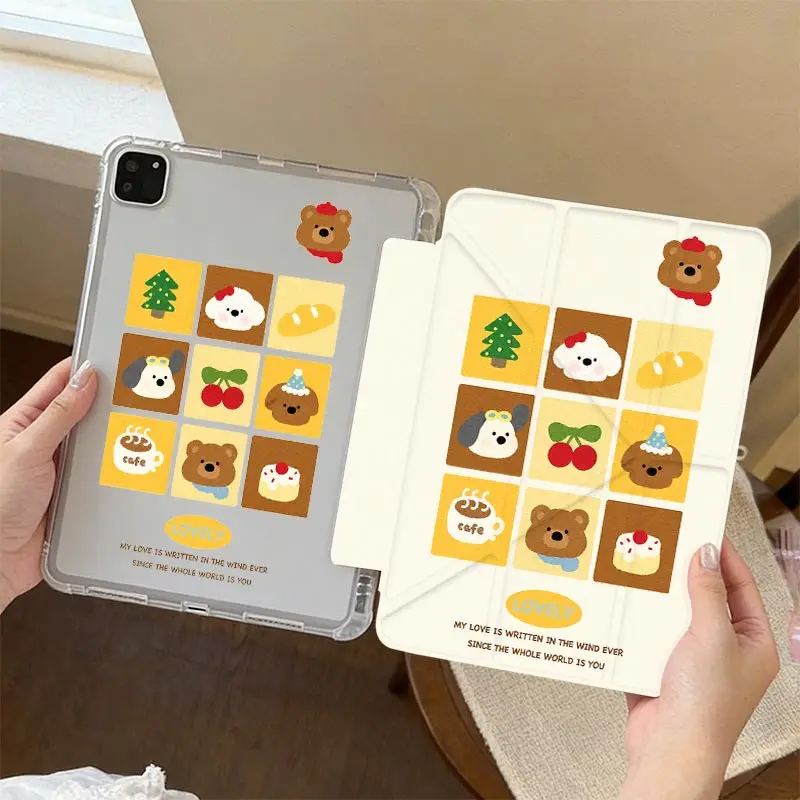Multi View Angles 3+Y Fold Case For iPad10.2 7/8/9th 4/5th 10.9 iPad A16 2025 11th Air11/13inch IPad Mini6 8.3 Pro 11 2024 6