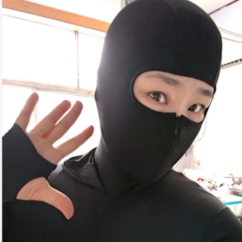 New Men Sexy Invisible Zipper Full Sleeve Hooded Bodysuit Women Elastic Jumpsuit Slim Rompers Bodycon Playsuits Cosplay Costume