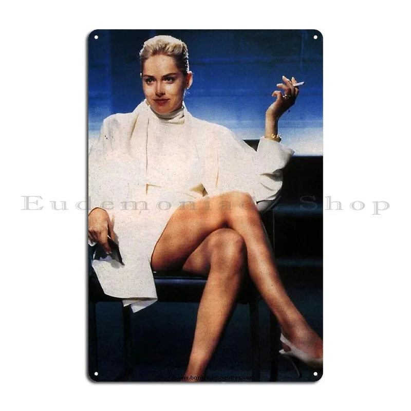 Basic Instinct Destroymickey Metal Sign Create Customized Cinema Party Create Tin Sign Poster