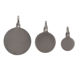 3 stücke Edelstahl Ziele hängen Schießen Trainings ziele Mehrzweck-Wasserbombe Ziel im Freien üben 3cm/4cm/5cm