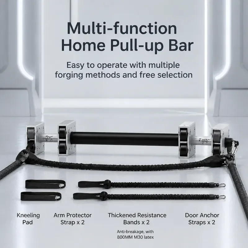 for Pilates Pole Set with Kneeling Pad Tension Rope Household Multi Functional Auxiliary Equipment Yoga Tension Belt Cross