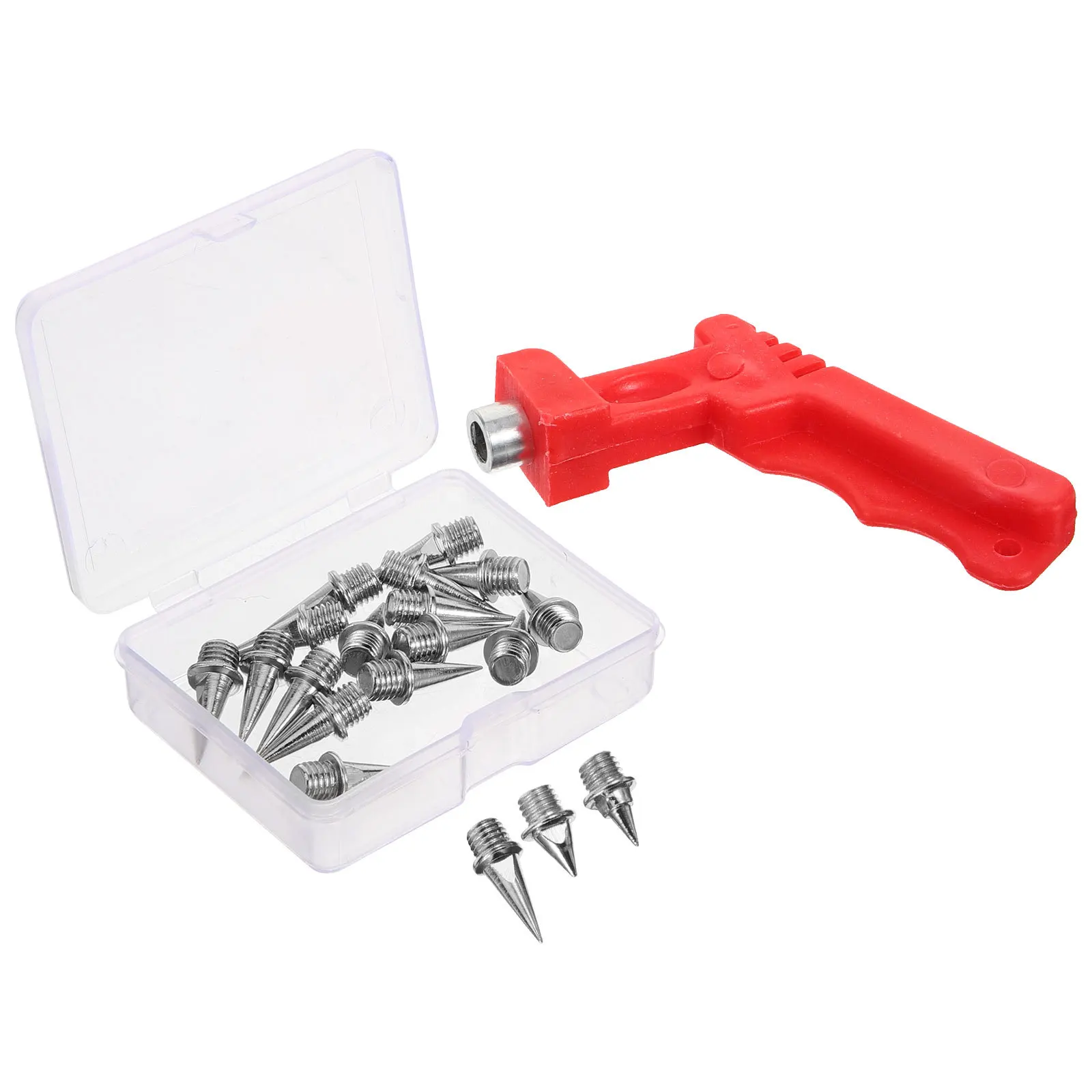 مجموعة واحدة من مسامير الأحذية المعدنية، مسامير القفز المعدنية البديلة للجري، أحذية التدريب، قبضة سبايك للأحذية