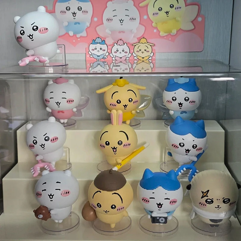 

Genuine Happy Partner Series Blind Box Mini Model Desktop Cute Figurine Children's Collectible Toy Christmas Gift