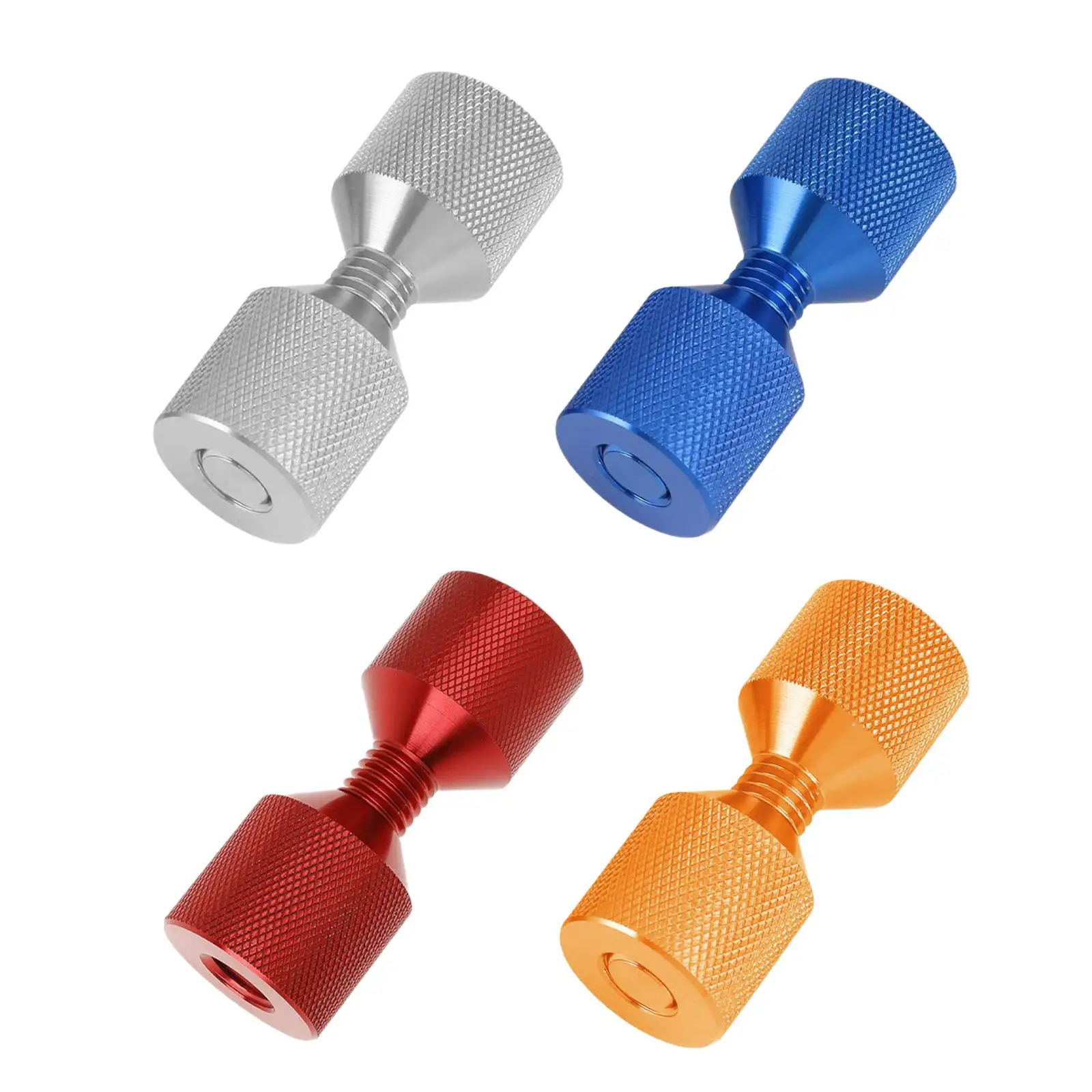 

Aluminum Alloy Two Hole Flange Pin Set Wear Resistant Dowel Pin Easy Install Car Accessory for Mechanical Workshop