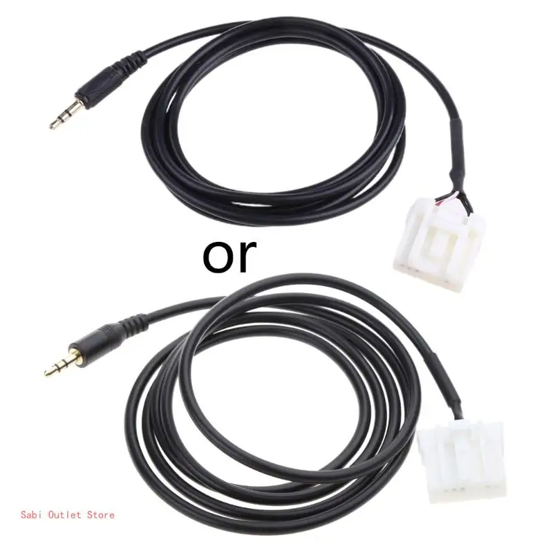 Stereo Cable 3.5mm Headphone Earphone Input Aux for Mazda 2 3 5 6 AUX Car Mp3 Player